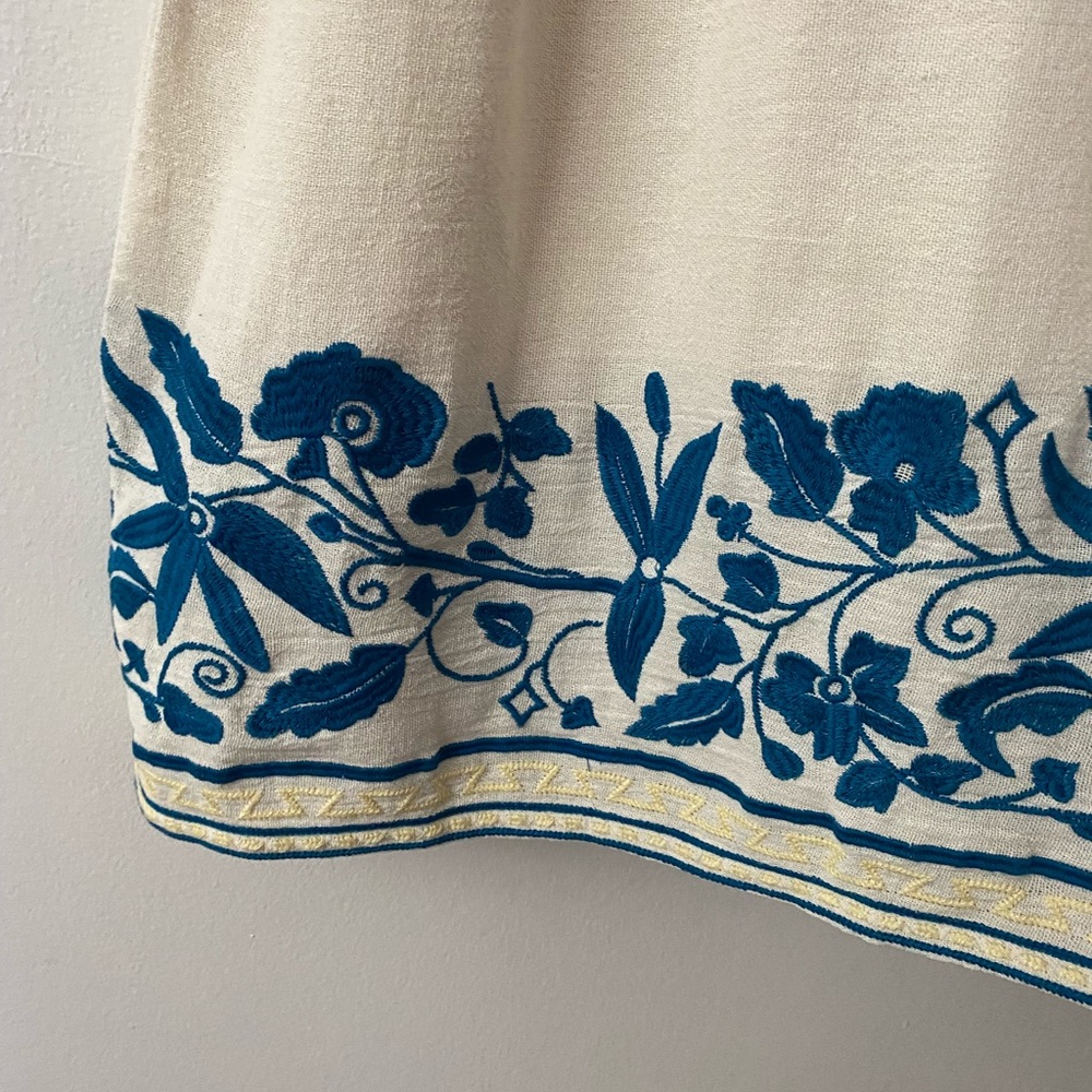 Maison Scotch Embroidered Off the Shoulder Dress - Picture 8 of 14